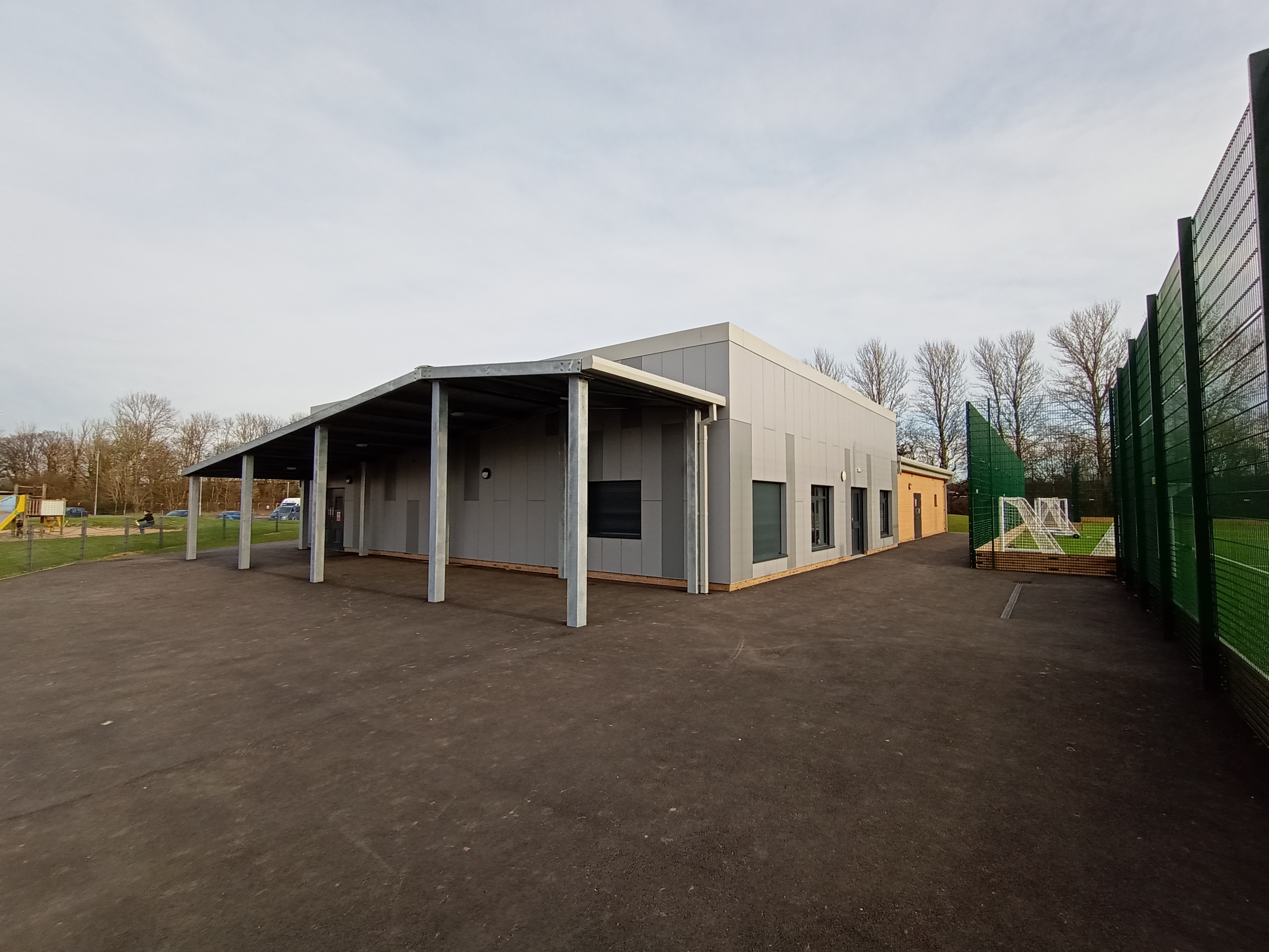 Construction of Sports Pavilion & Car Park at Bamber Bridge Leisure Centre