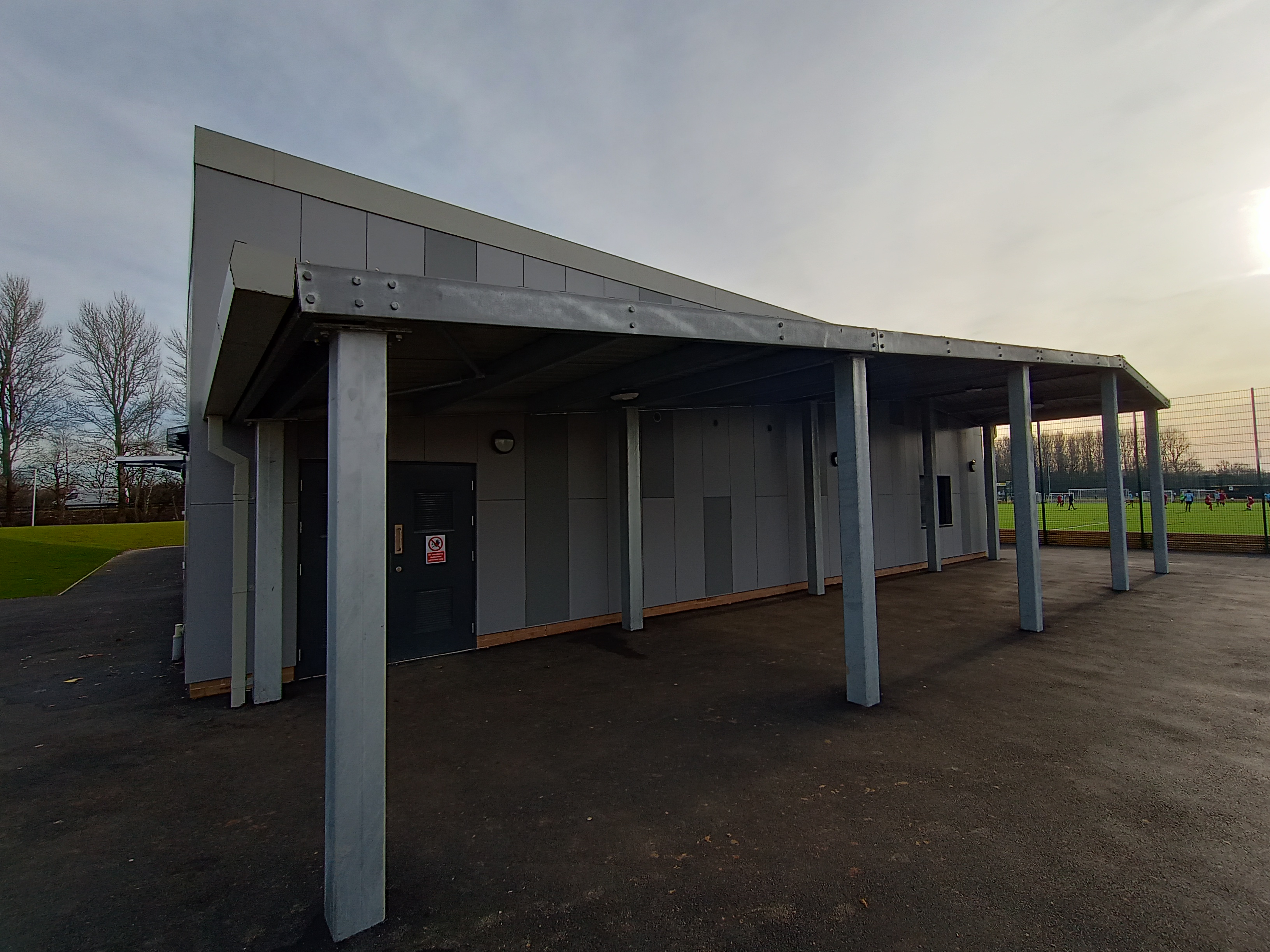 Construction of Sports Pavilion & Car Park at Bamber Bridge Leisure Centre