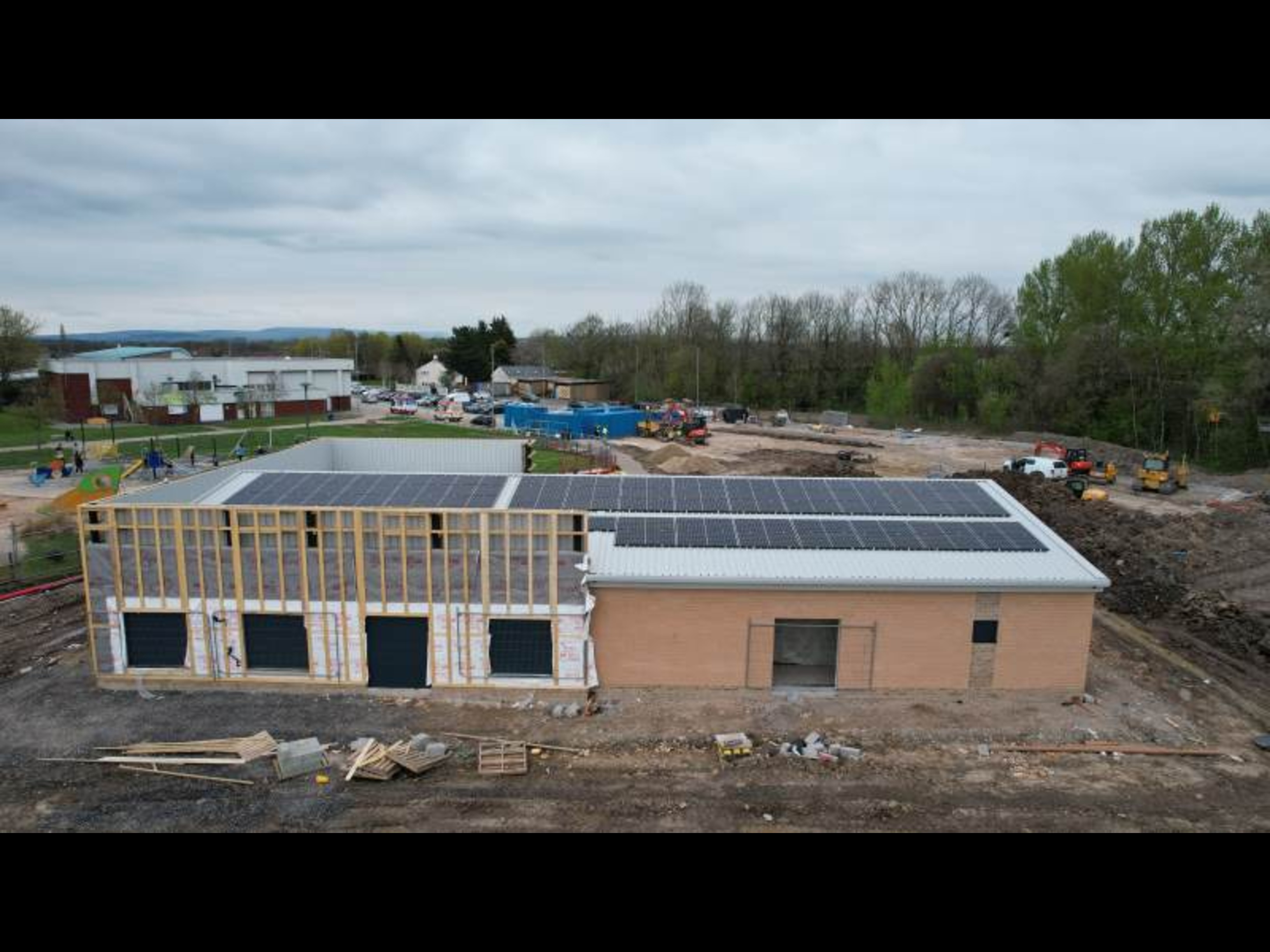 Construction of Sports Pavilion & Car Park at Bamber Bridge Leisure Centre